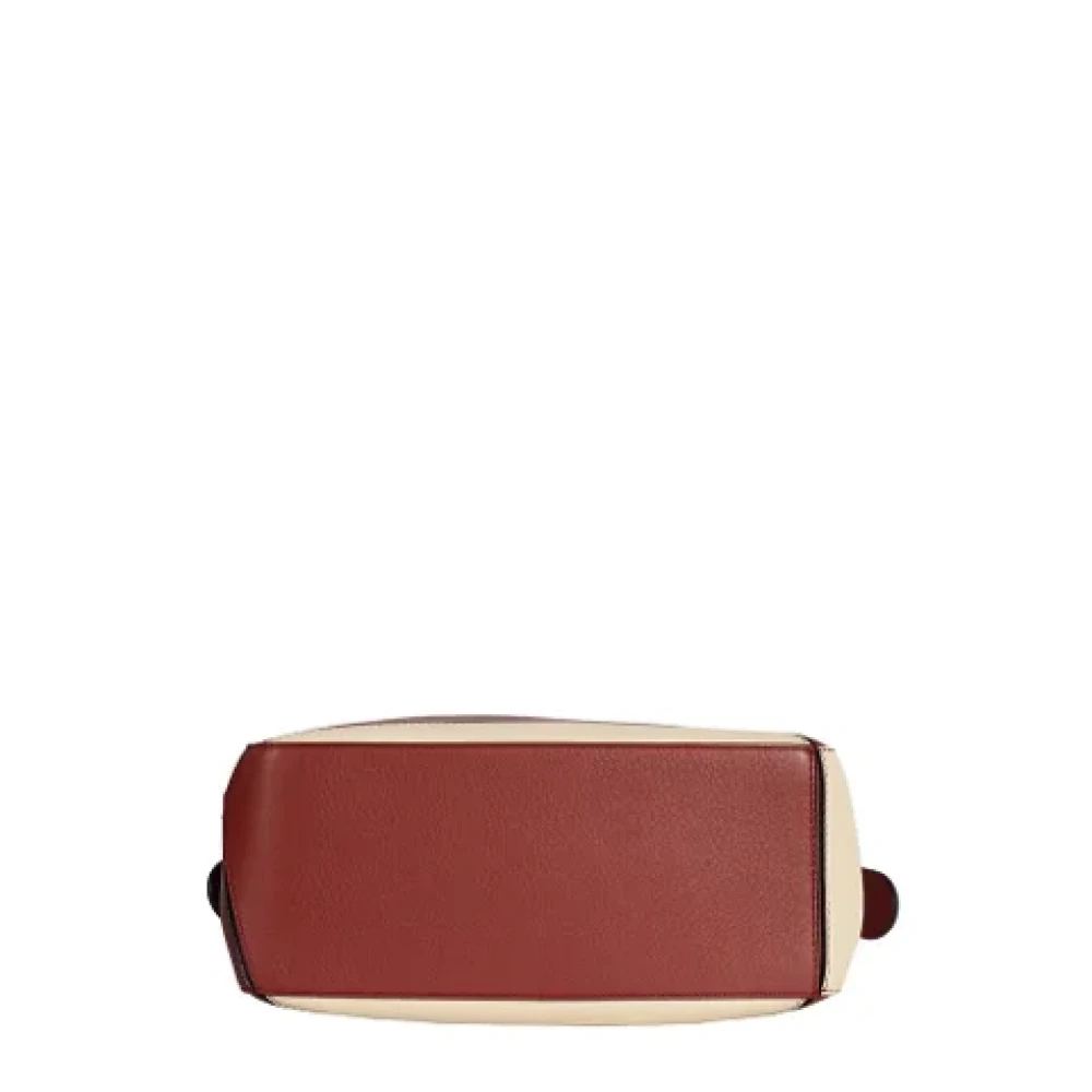 Loewe Pre-owned Leather shoulder-bags Red Dames