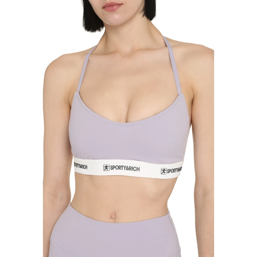 Sporty & Rich Tops Purple Dames