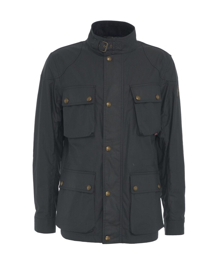 veste-fieldmaster-ciree-bleue