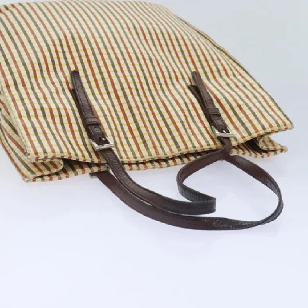 Prada Vintage Pre-owned Leather prada-bags Yellow Dames