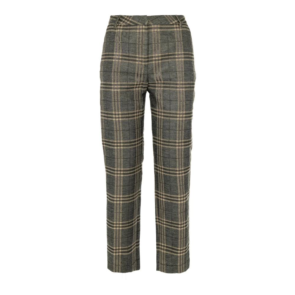 Manila Grace Dames Chino Broek Gray Dames