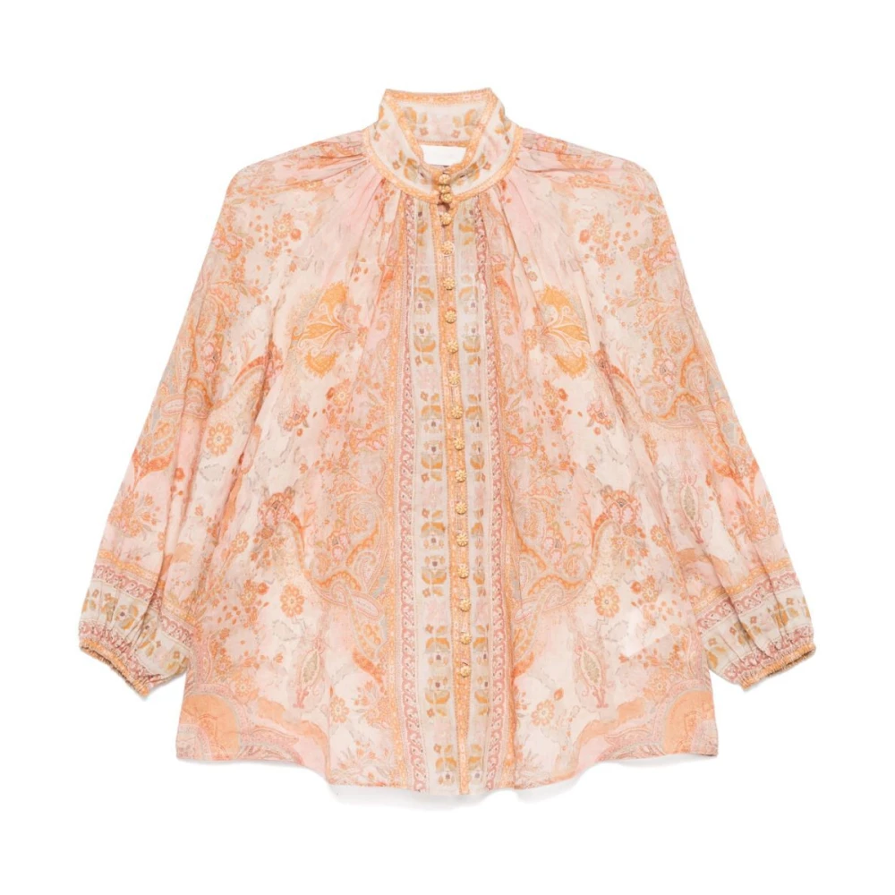 Zimmermann Flowy Acacia Blouse Multicolor Dames