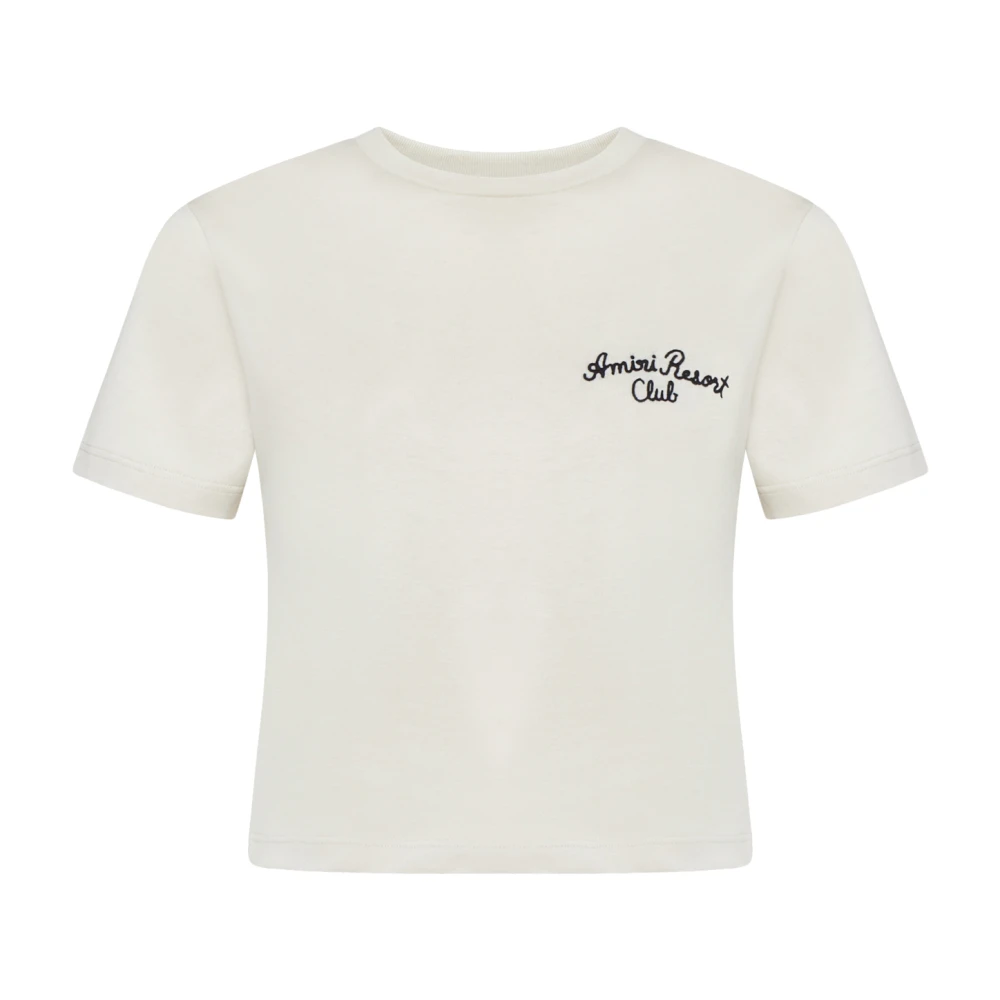 Amiri Resort Club T-shirt White Dames