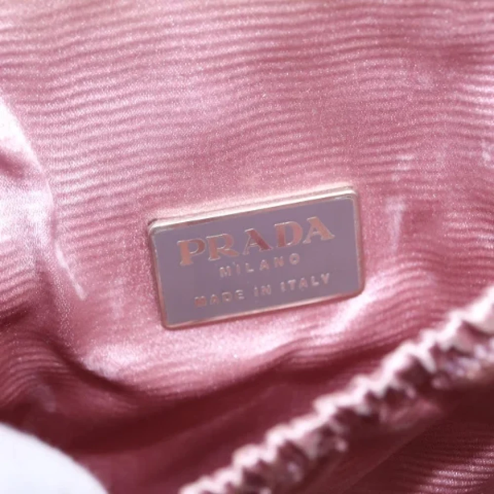 Prada Vintage Pre-owned Fabric prada-bags Purple Dames