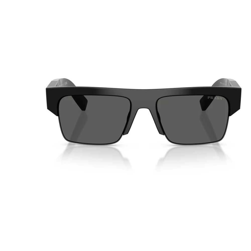 Prada Unisex Black Sunglasses, 55 Mm, 0Pr D12su