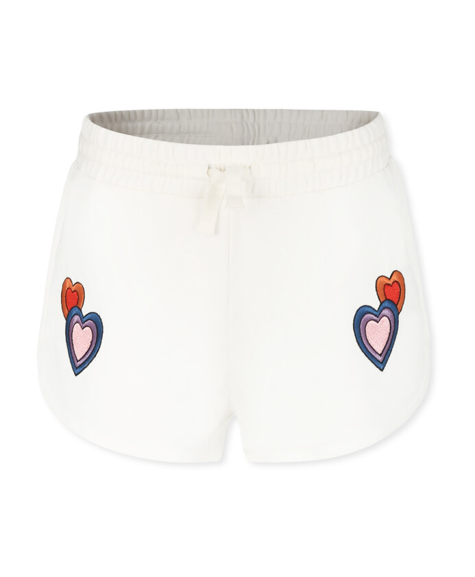 embroidered-heart-white-cotton-sporty-shorts