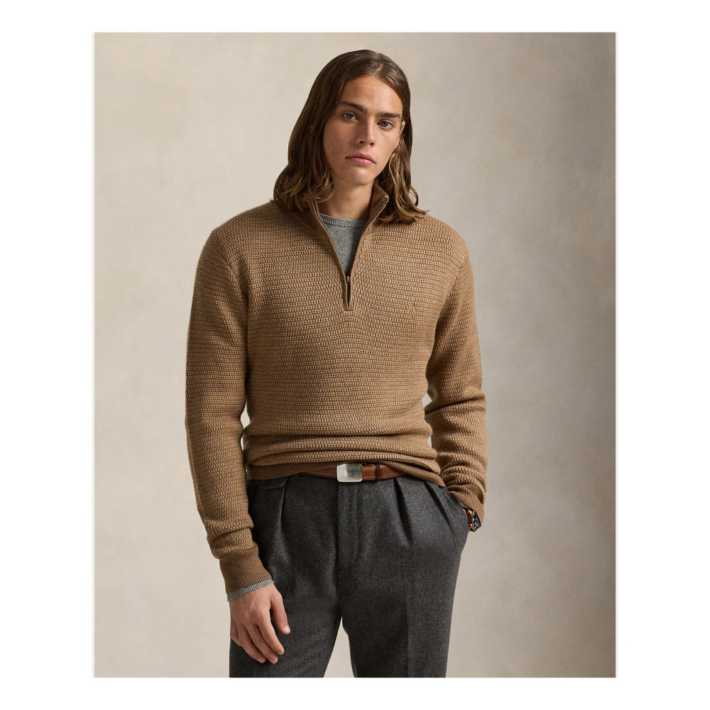 Ralph Lauren Turtleneck Trui Brown Heren