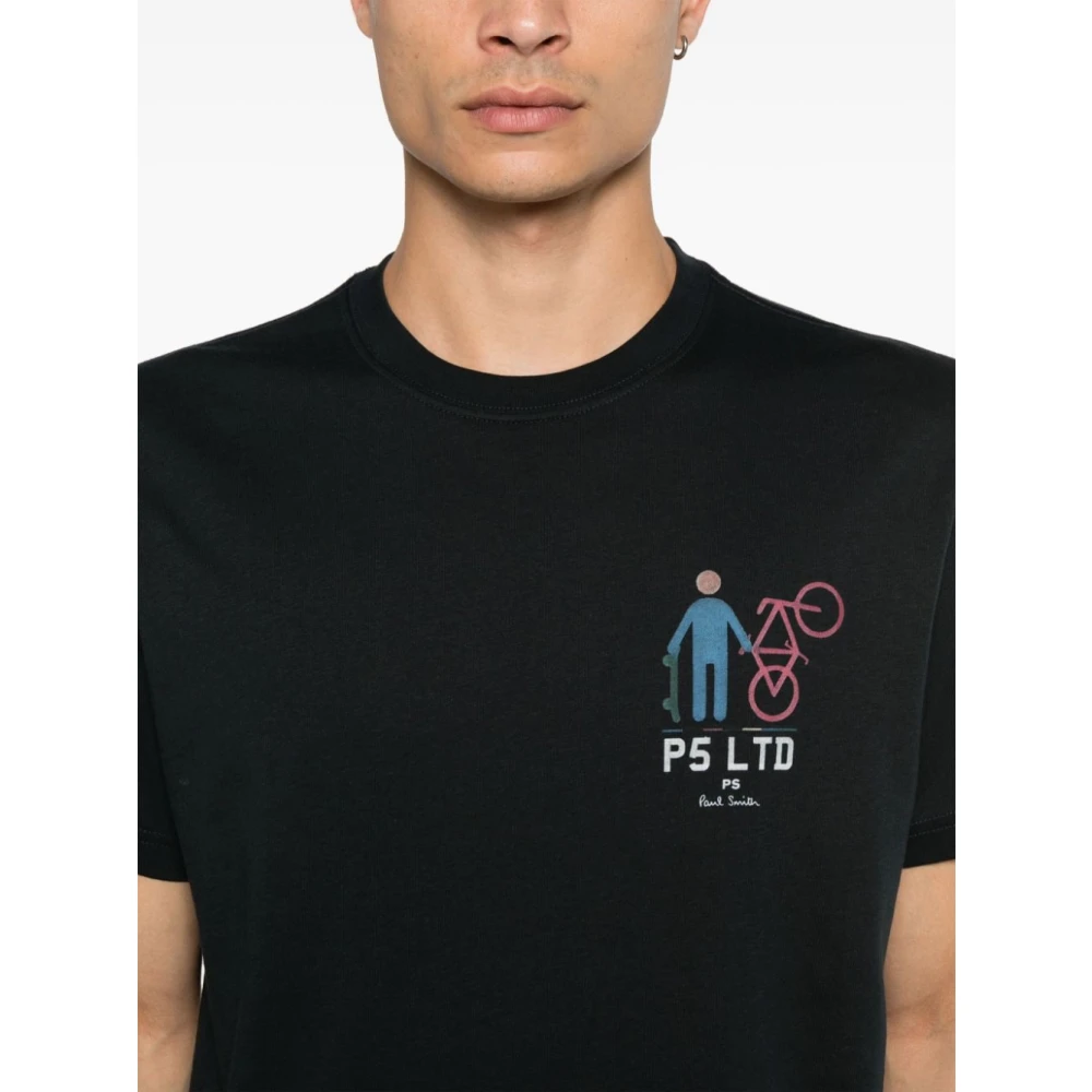 PS By Paul Smith Stijlvolle T-shirts en Polos Blue Heren