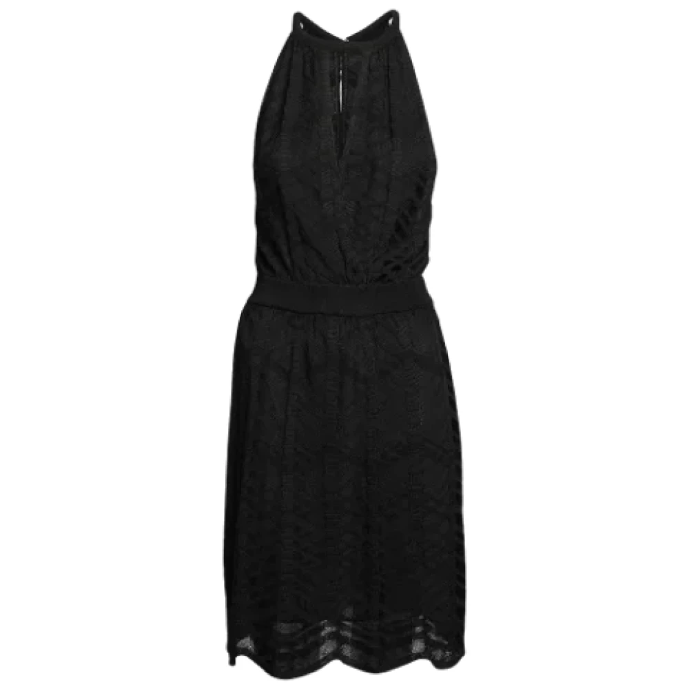 Missoni Pre-owned Knit dresses Black Dames