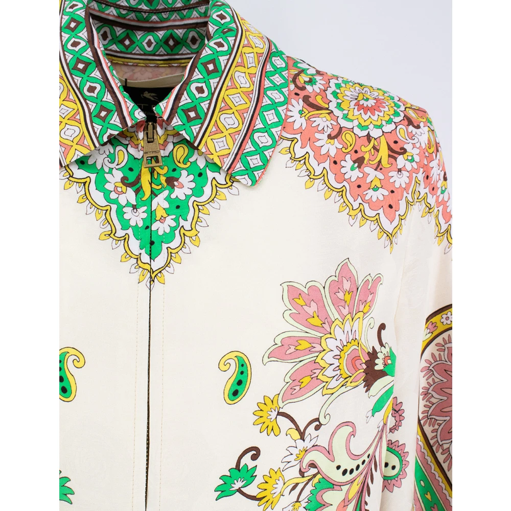 ETRO Lente Jacquard Cropped Jack Multicolor Dames