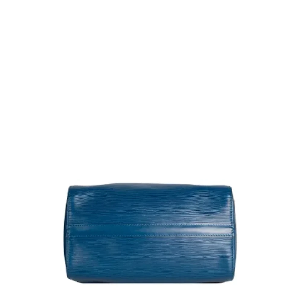 Louis Vuitton Vintage Pre-owned Leather handbags Blue Dames