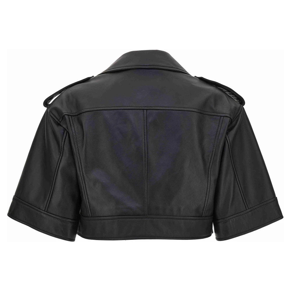Versace Jeans Couture Trendy Coats Assortment Black Dames