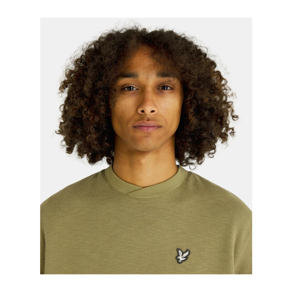 Lyle & Scott Nut Sweatshirt Green Heren