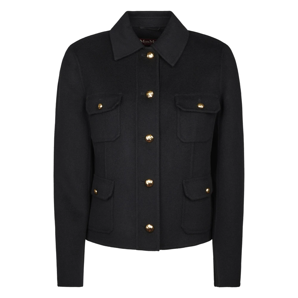 Max Mara , Blazers, Female, Black, S, Jackets