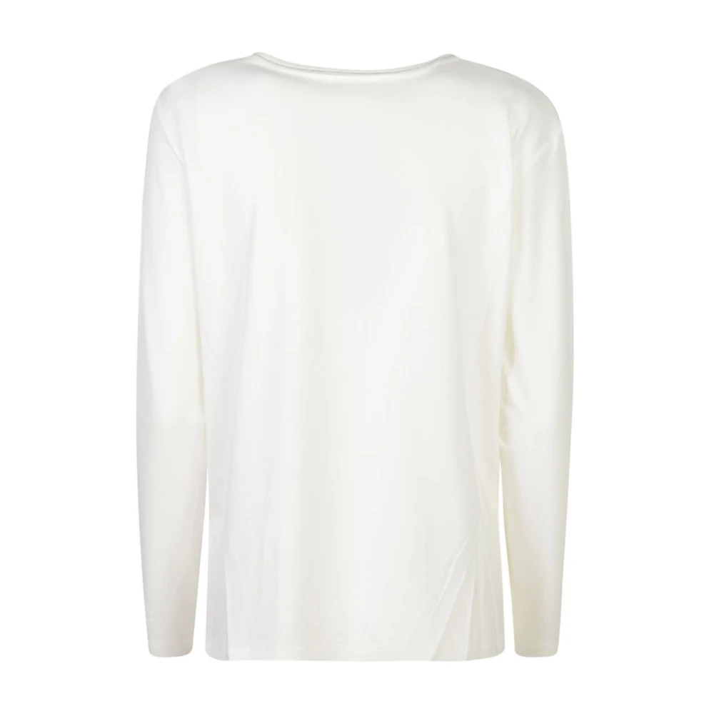 Le Tricot Perugia Witte T-shirts en Polos White Dames