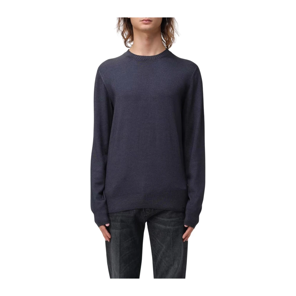 Fay Stijlvolle Gebreide Top Black Heren
