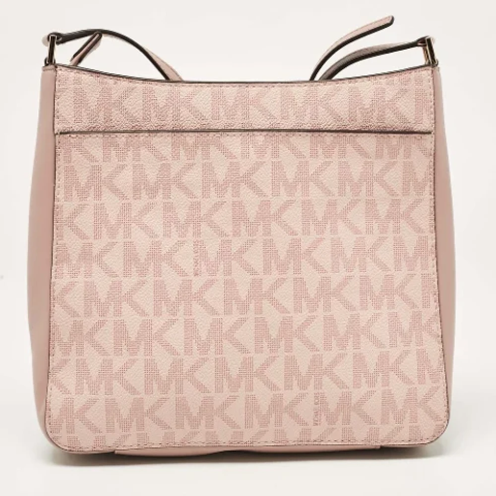 Michael Kors Pre-owned Canvas crossbody-bags Pink Dames