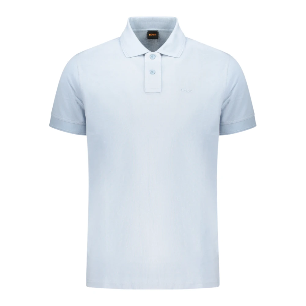 Hugo Men's Blue Polo Shirts, S, Prime Polo Shirt