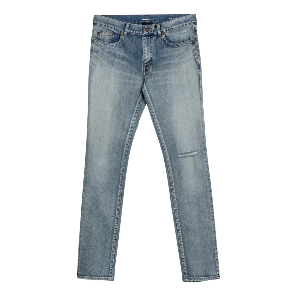 Saint Laurent Skinny Jeans voor een stijlvolle look Blue Heren