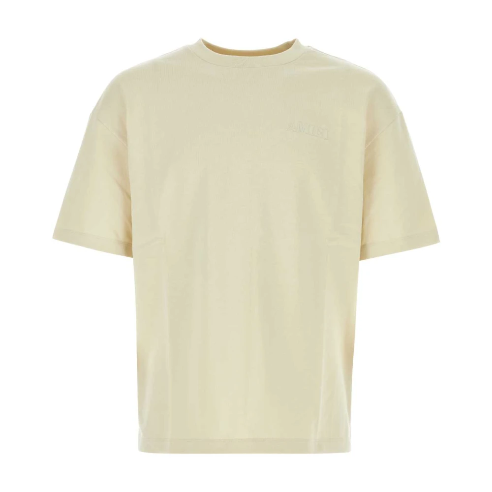 Amiri Oversize Zand Katoenen T-shirt Beige Heren