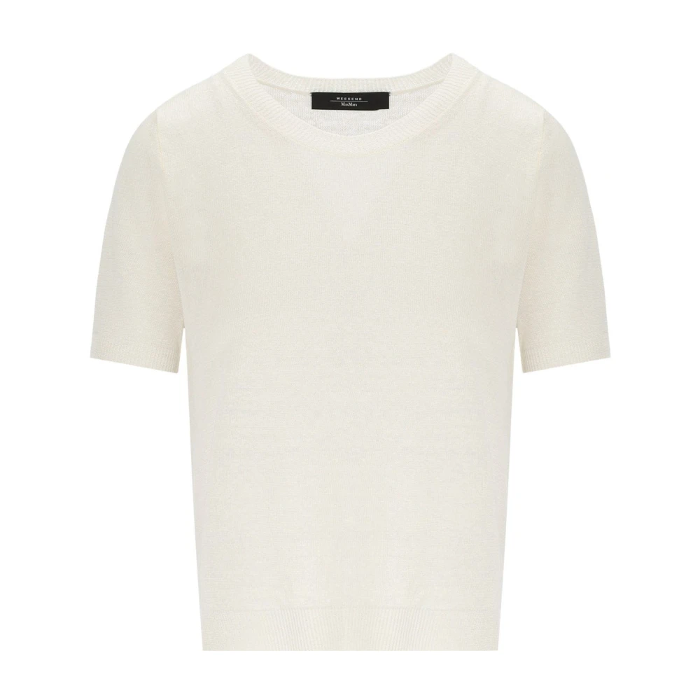 Weekend Max Mara Damen Weiß Strickwaren, Mgröße: