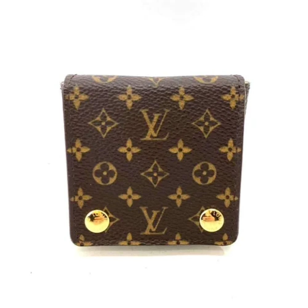 Louis Vuitton Vintage Pre-owned Leather home-office Black Dames
