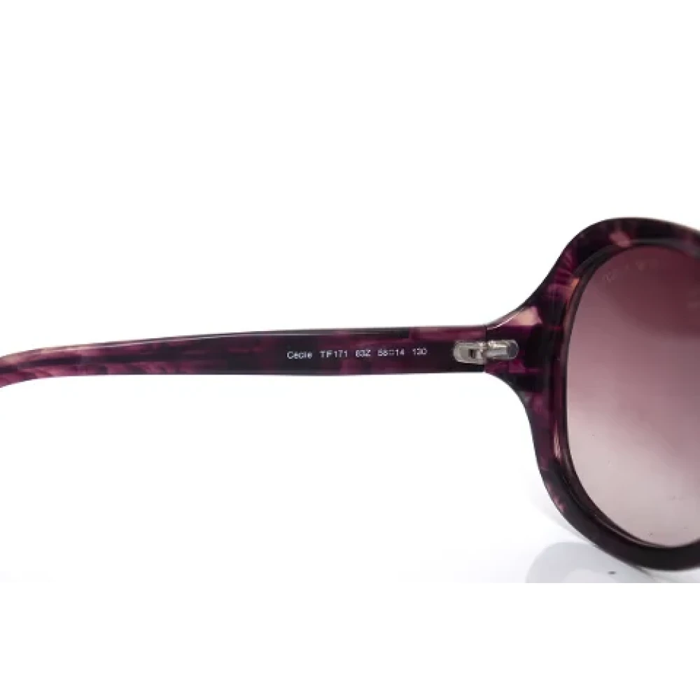 Tom Ford Pre-owned Plastic sunglasses Purple Dames