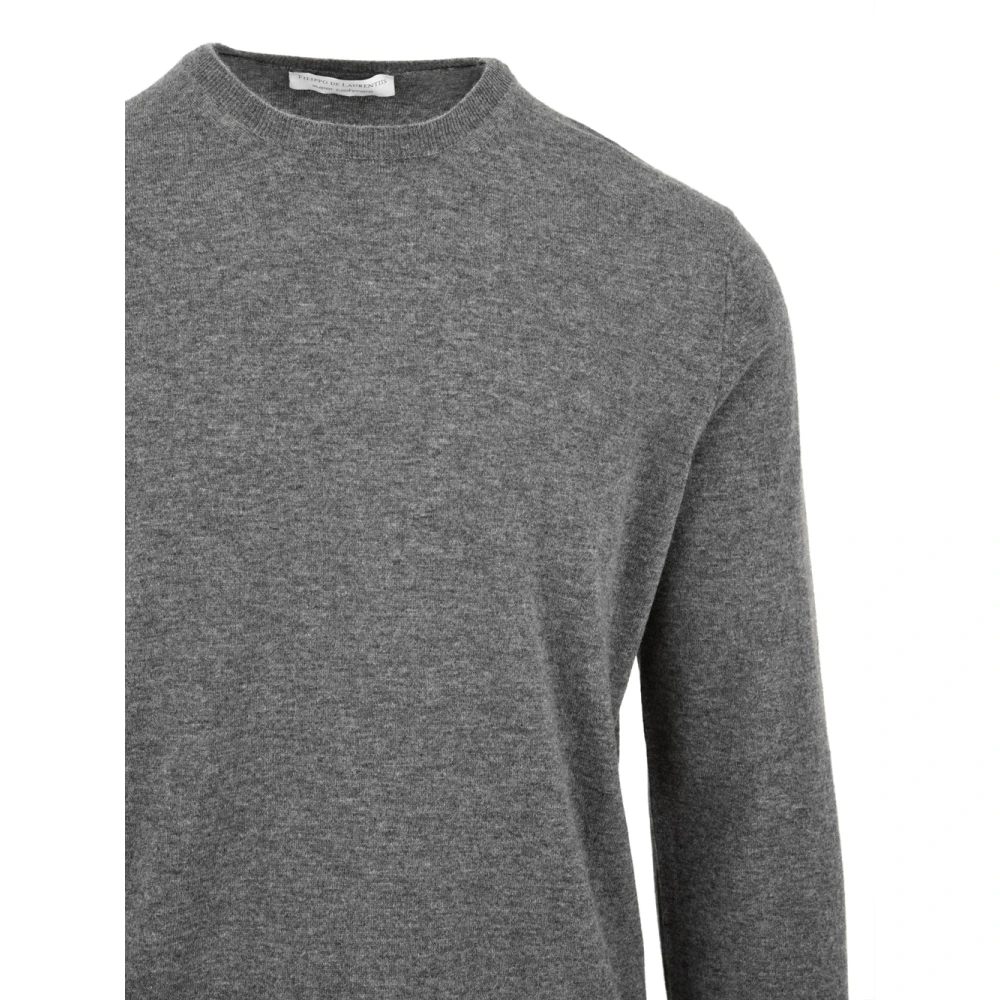 Filippo De Laurentiis Cashmere Trui voor Heren Gray Heren