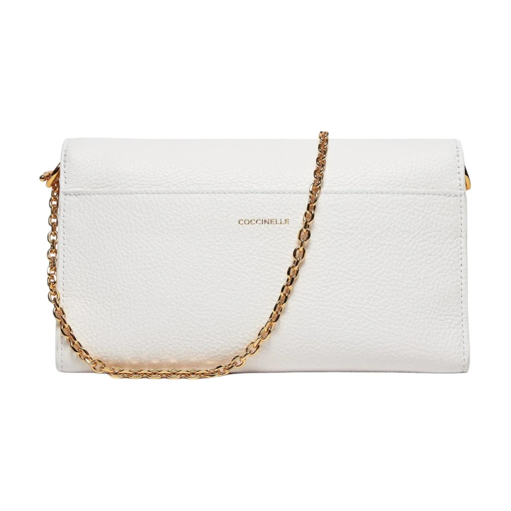 Coccinelle Stijlvolle Schoudertas White Dames