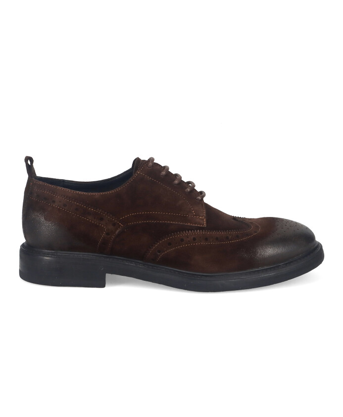 chaussures-plates-classiques-marron-fonce