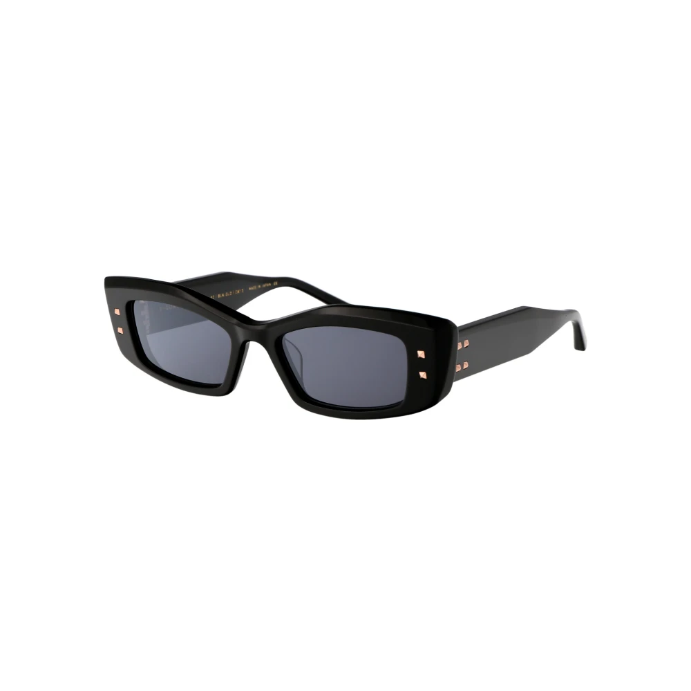 Valentino Garavani Unisex Black V-Quattro Sunglasses - Sunglasses - 52 Mm - Accessories