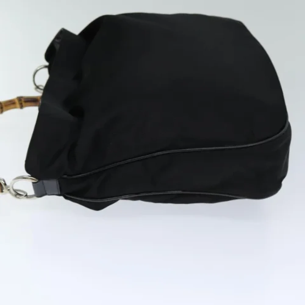 Gucci Vintage Pre-owned Nylon gucci-bags Brown Dames