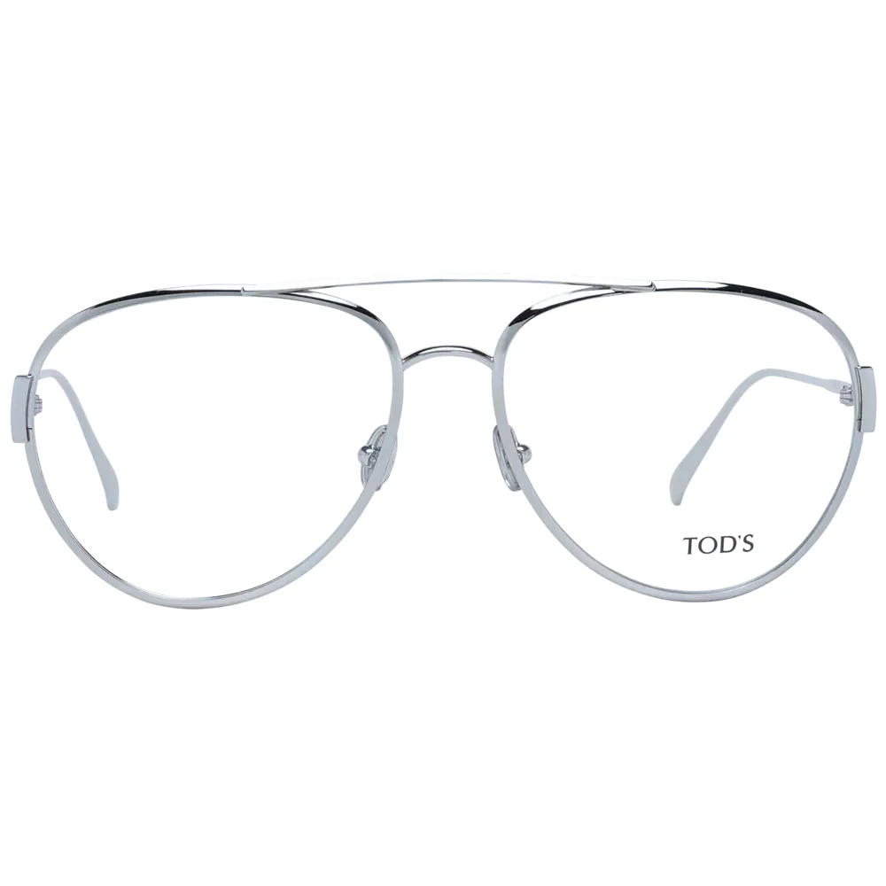 TOD'S Zilveren Aviator Dames Optische Brillen Gray Unisex