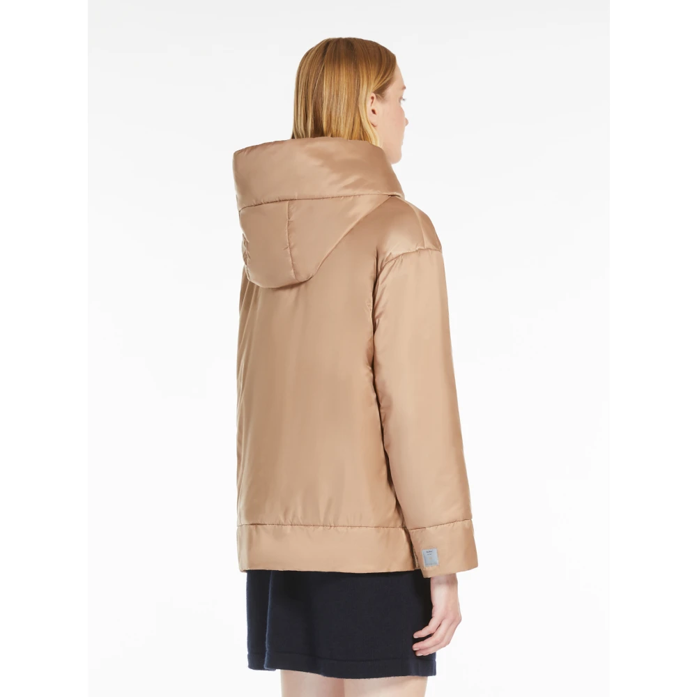 Max Mara Licht Camel Daria Elegante Jurk Brown Dames