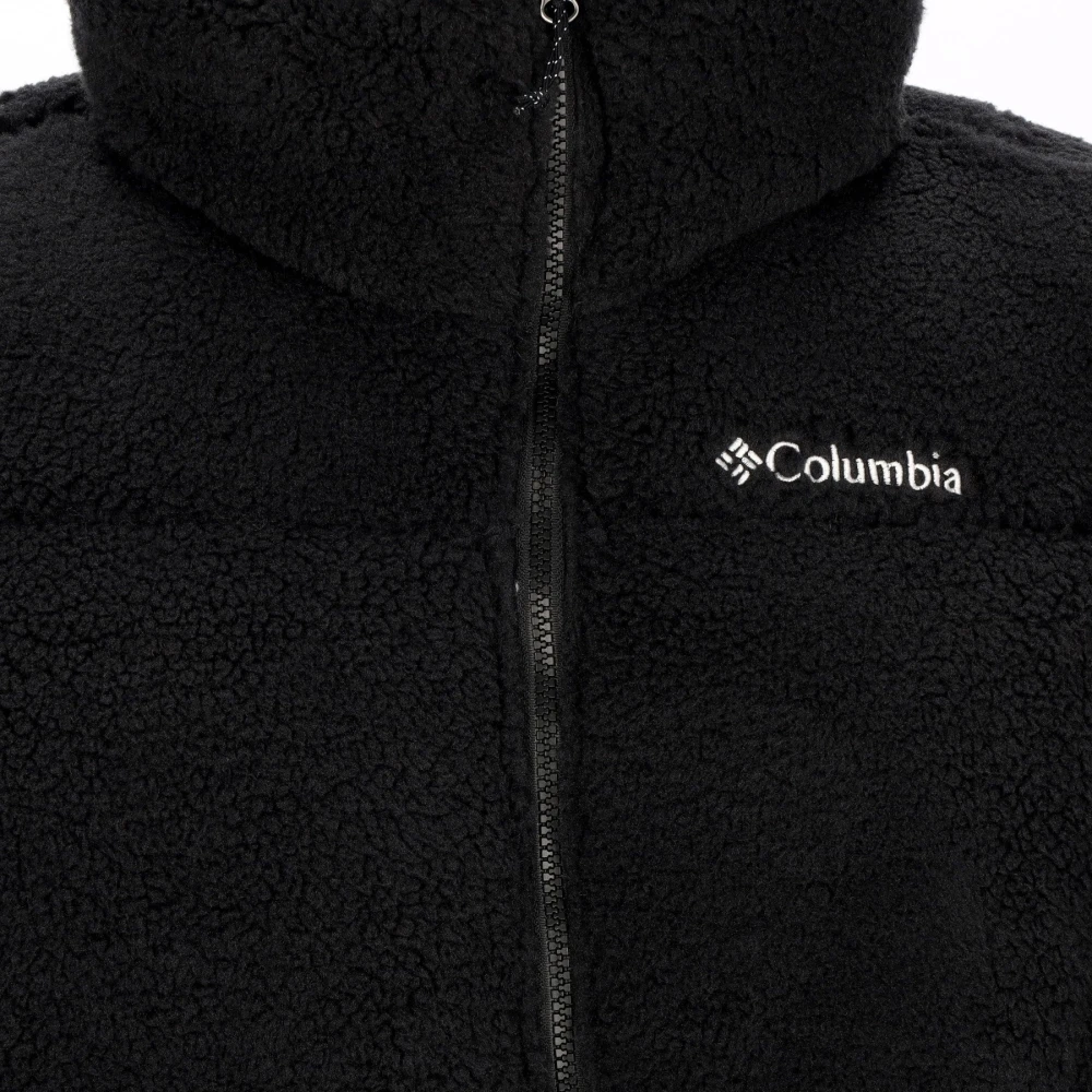 Columbia Zwarte Bear Sherpa Jas met Thermarator Padding Black Heren