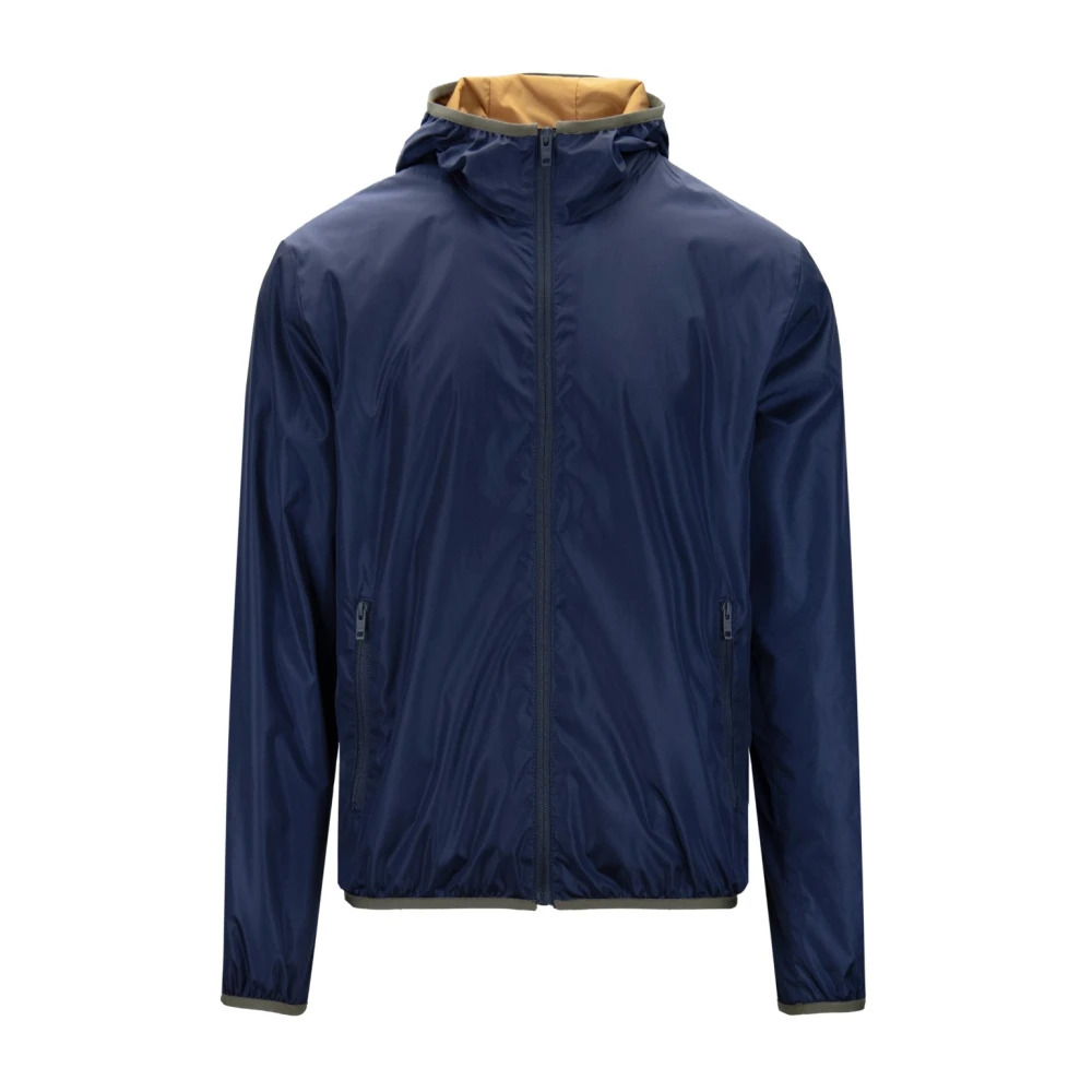 Fay Heren ritsjas met capuchon Blue Heren