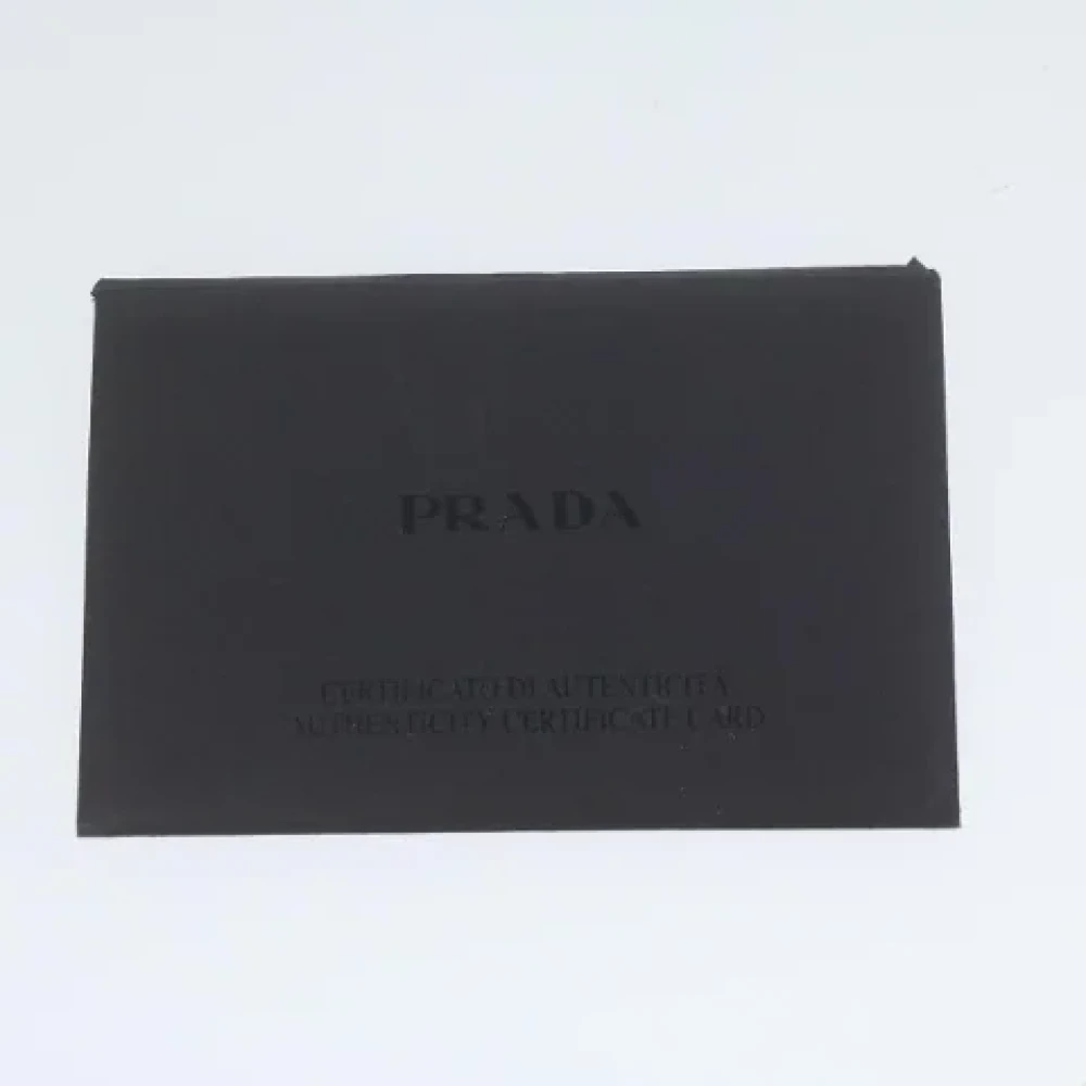 Prada Vintage Pre-owned Fabric prada-bags Red Dames