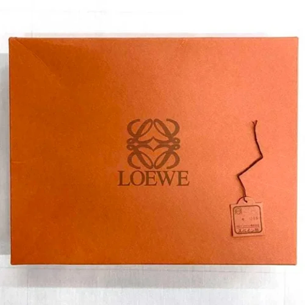 Loewe Pre-owned Fabric scarves Blue Dames