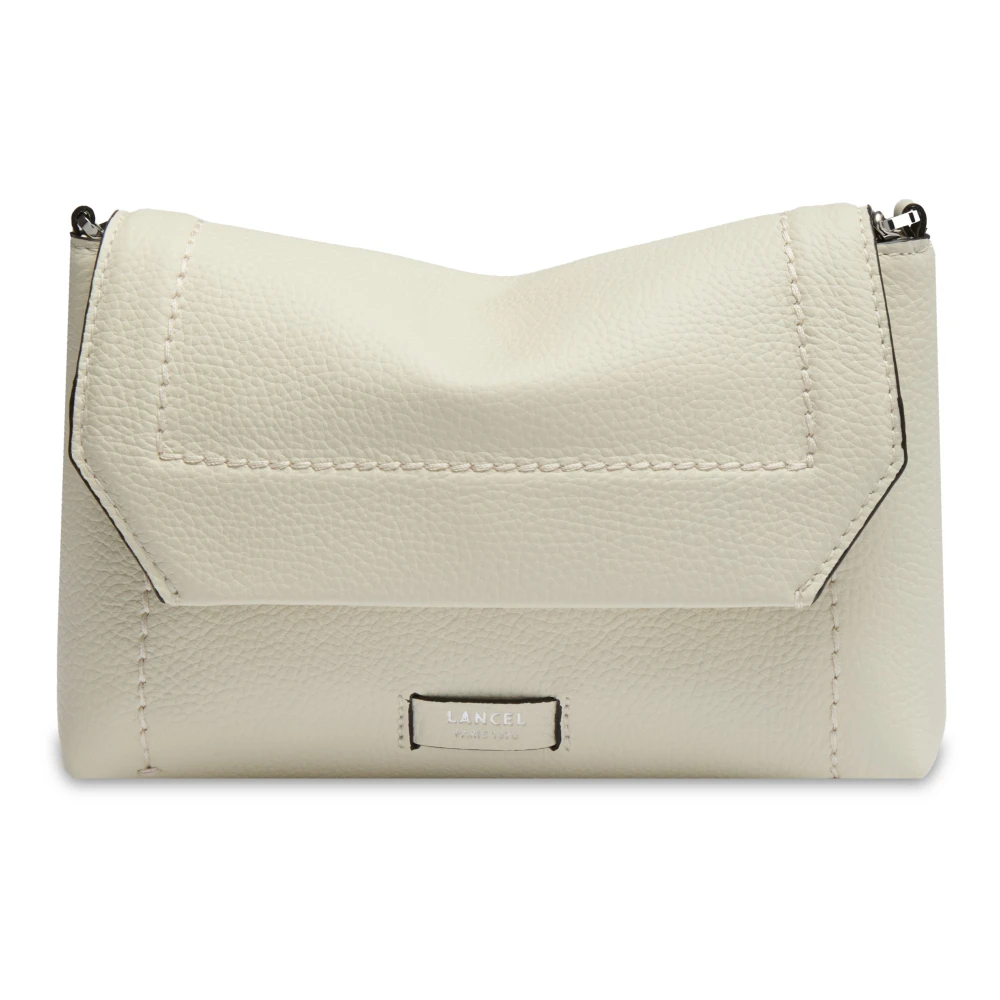 Lancel Women's White Shoulder Bags, One Size, Sac Rabat S Ninon Soft