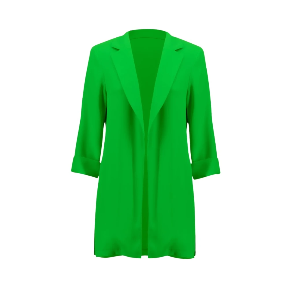 Joseph Ribkoff Elegante Lange Blazer Green Dames
