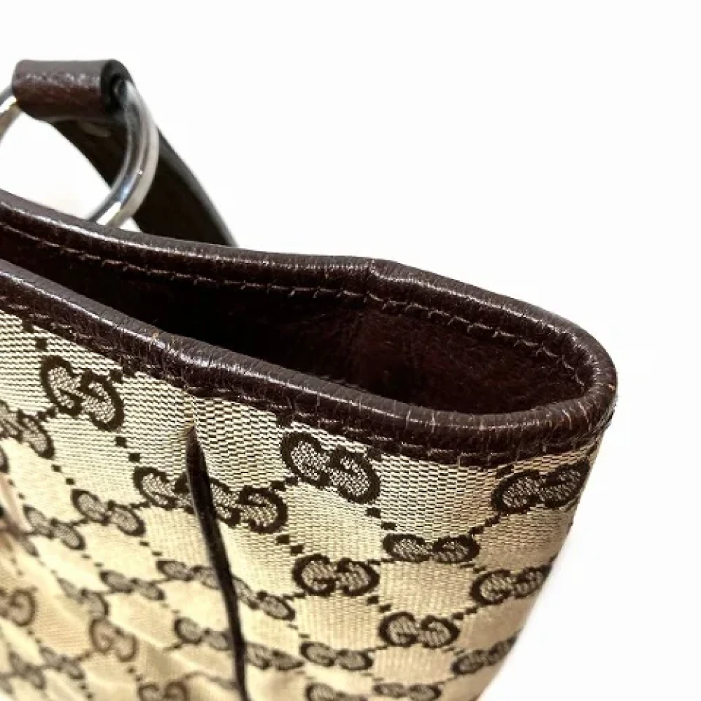 Gucci Vintage Pre-owned Canvas totes Brown Dames