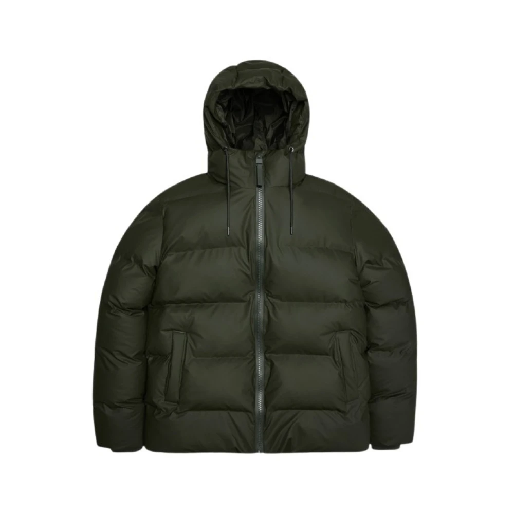 Rains Iconische Geïsoleerde Pufferjas Green Dames