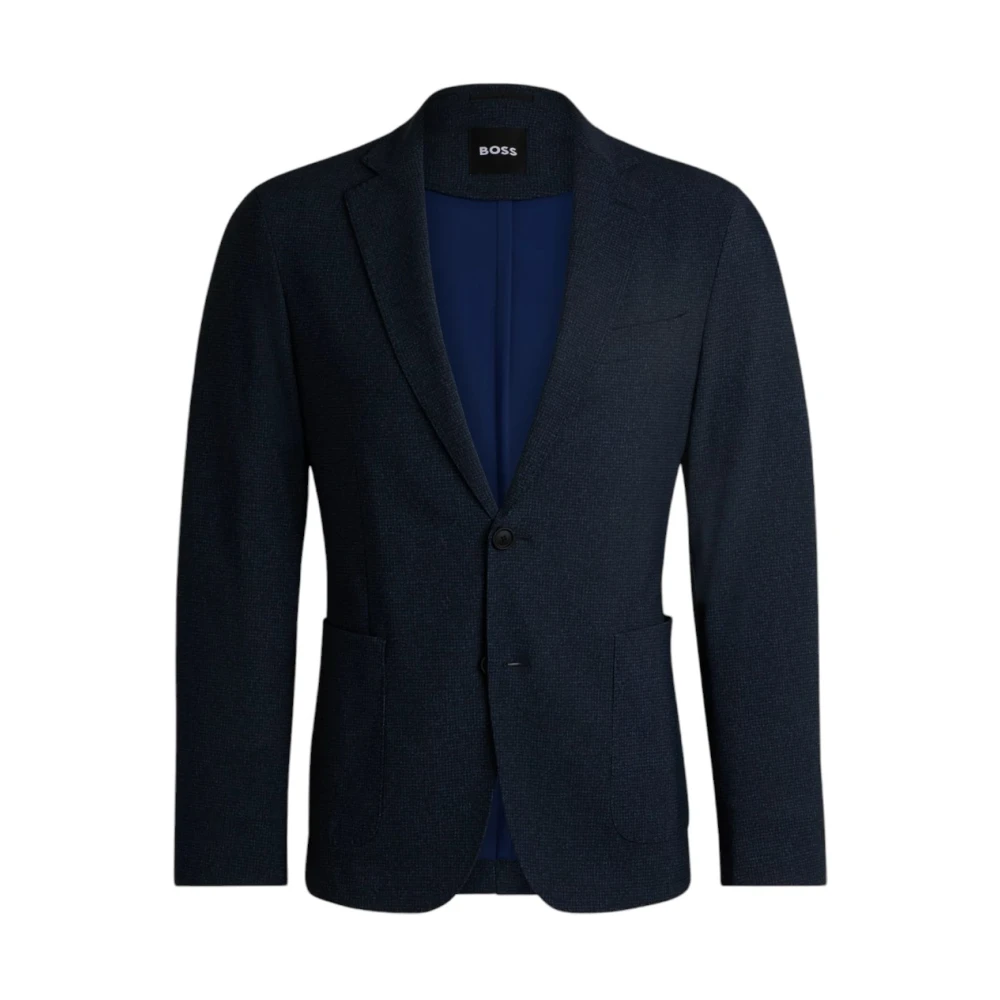Boss Stijlvolle Blazer Blue Heren