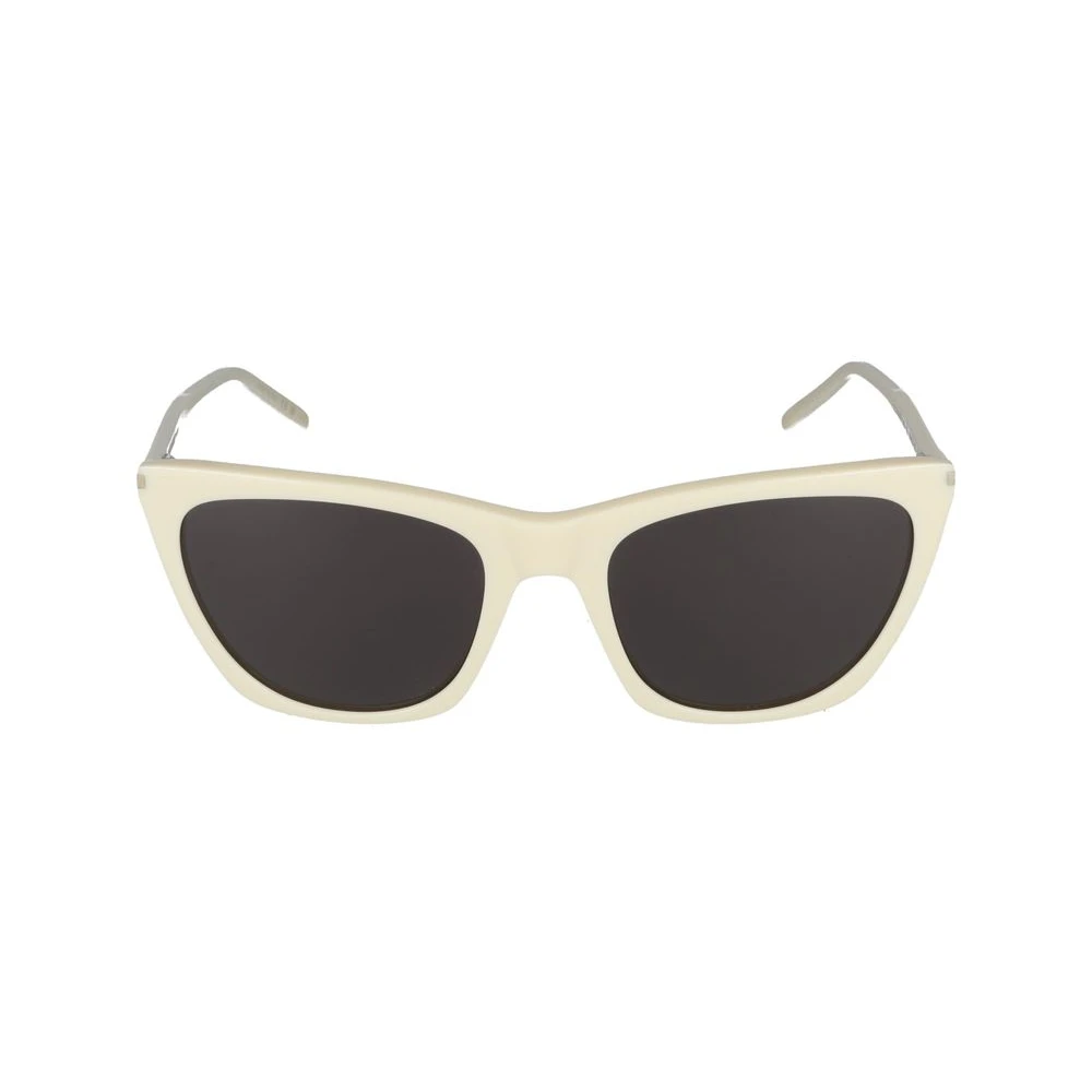 Saint Laurent Women's Beige Sunglasses, 55 Mm, Sl 214 Kate Thin Sunglasses