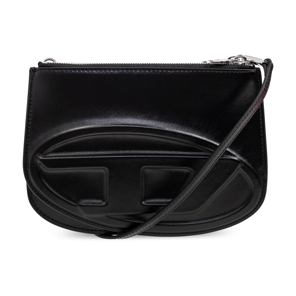 Diesel Women's Black Shoulder Bag 1Dr 2.0 Twin