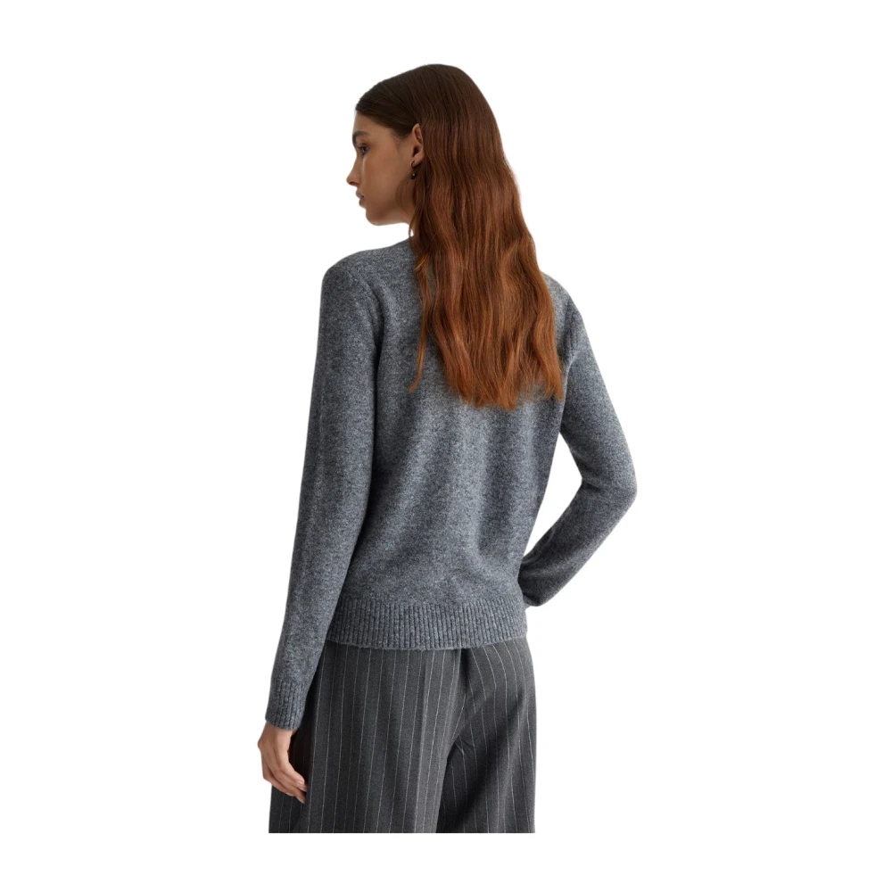 Liu Jo Stijlvolle Gebreide Top Gray Dames