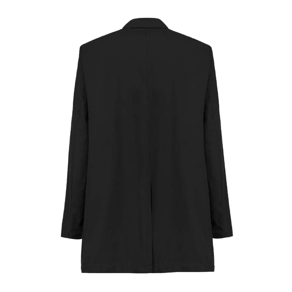 People of Shibuya Waterafstotende Slim-Fit Trenchcoat Black Heren