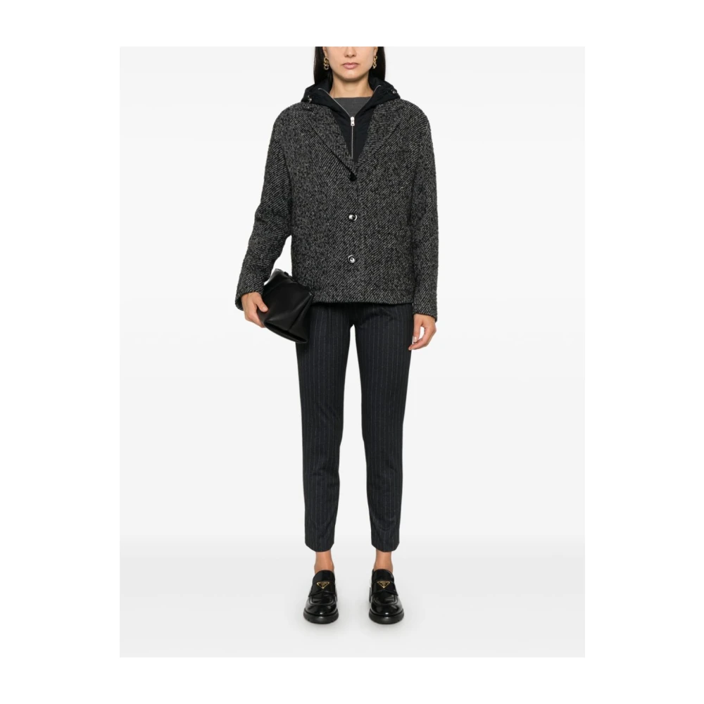 Herno Gelaagde Winterjas Gray Dames