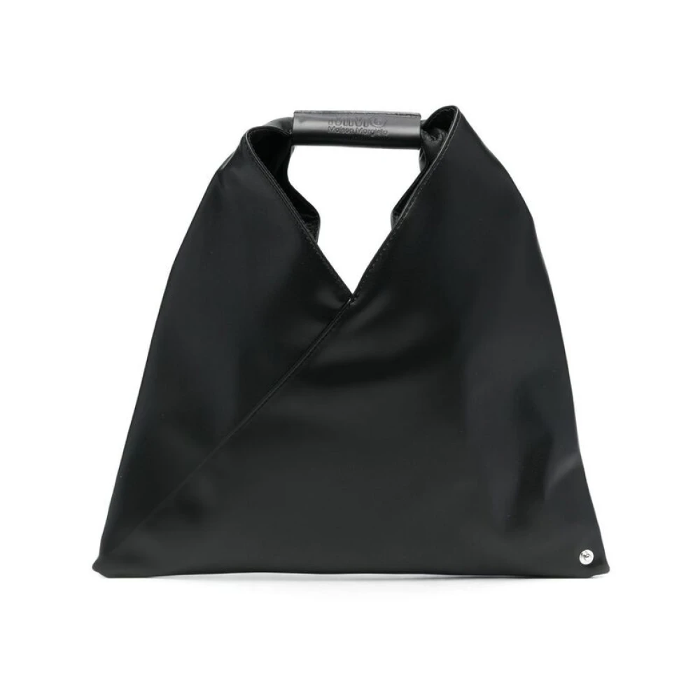 MM6 Maison Margiela Japanse Top-Handle Tote Bag Black Dames