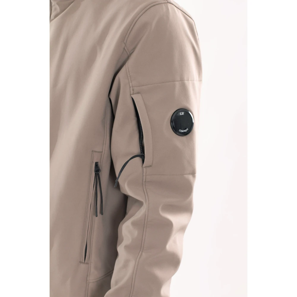 C.P. Company Hooded Shell-R Jas in 359 Beige Heren